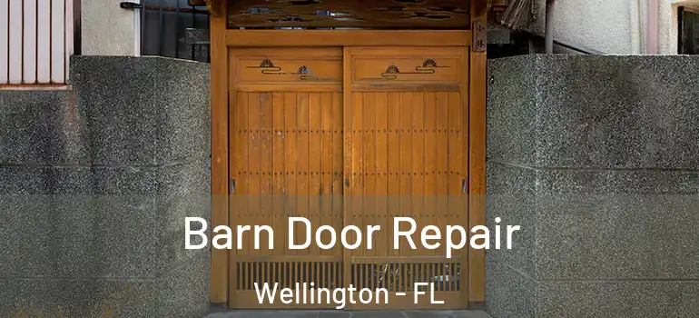  Barn Door Repair Wellington - FL