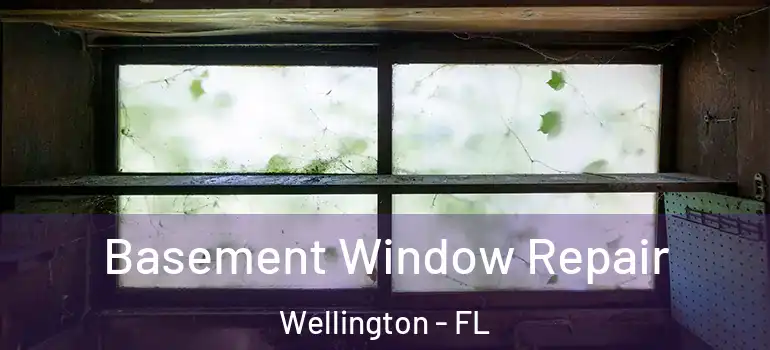  Basement Window Repair Wellington - FL