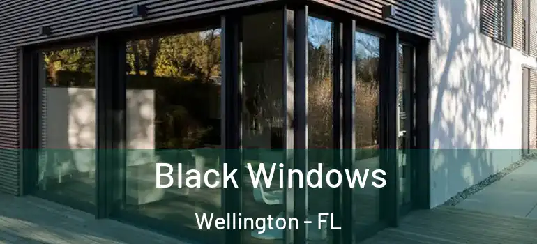  Black Windows Wellington - FL
