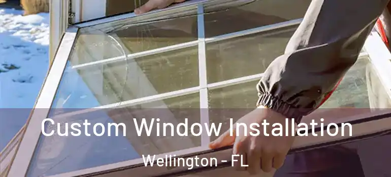  Custom Window Installation Wellington - FL