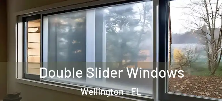  Double Slider Windows Wellington - FL