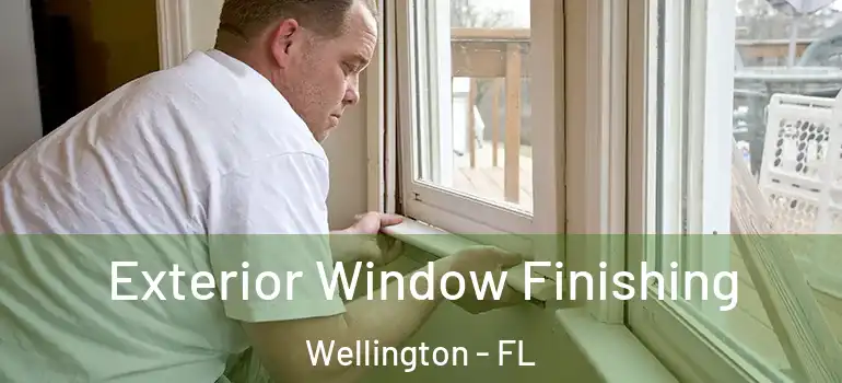  Exterior Window Finishing Wellington - FL