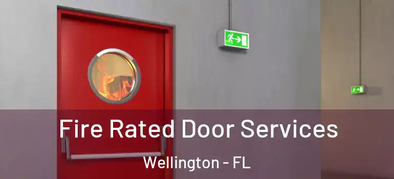  Fire Rated Door Services Wellington - FL