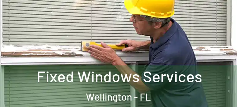  Fixed Windows Services Wellington - FL