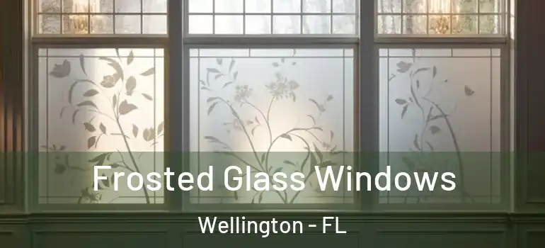  Frosted Glass Windows Wellington - FL