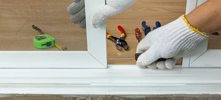 Installing Garage Door Rails in Wellington, FL