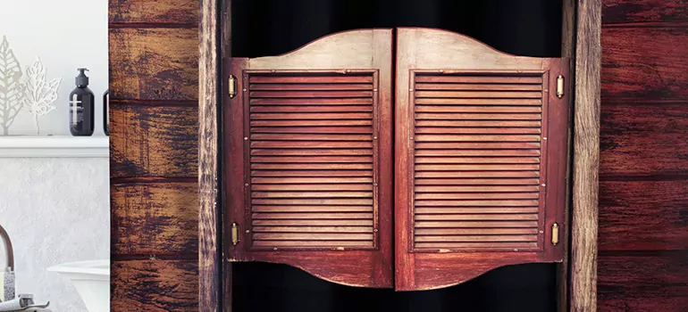 Installing Saloon Door Hinges in Wellington, FL