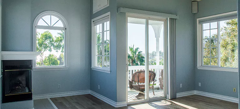 Tempered Glass Sliding Door inWellington, FL