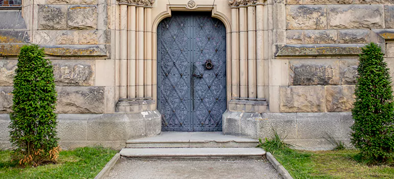 Traditional Double Front Doors in Wellington, FL
