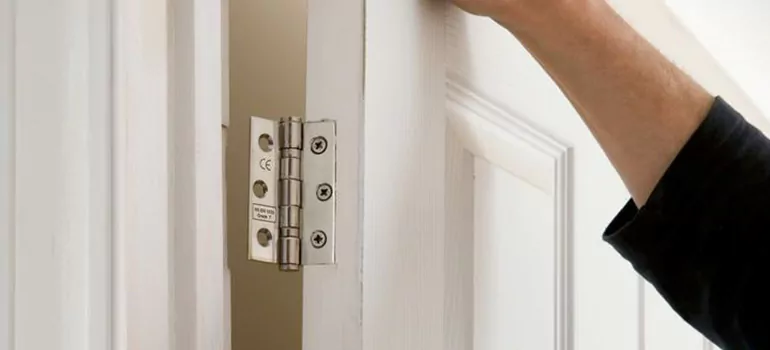 Bathroom Stall Door Hinge Repair in Wellington, FL