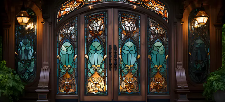 Wrought Iron Storm Door in Wellington, FL