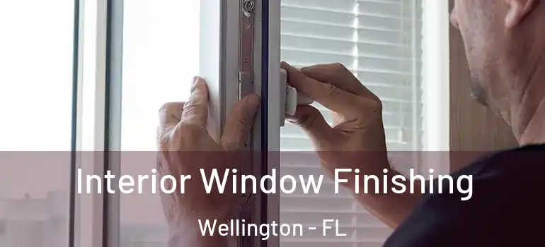  Interior Window Finishing Wellington - FL