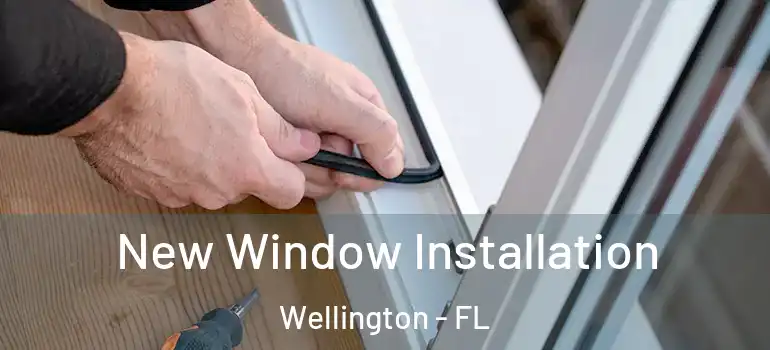  New Window Installation Wellington - FL