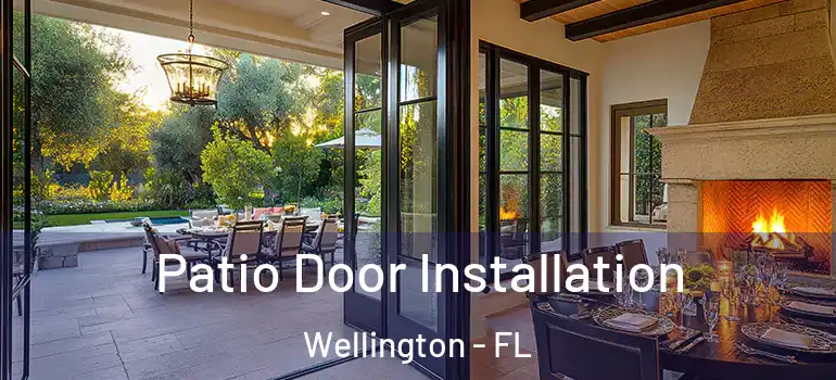  Patio Door Installation Wellington - FL