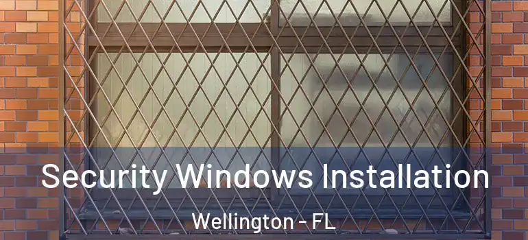 Security Windows Installation Wellington - FL