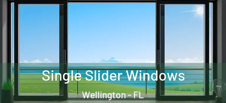  Single Slider Windows Wellington - FL
