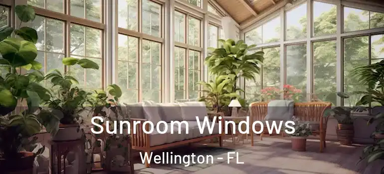  Sunroom Windows Wellington - FL