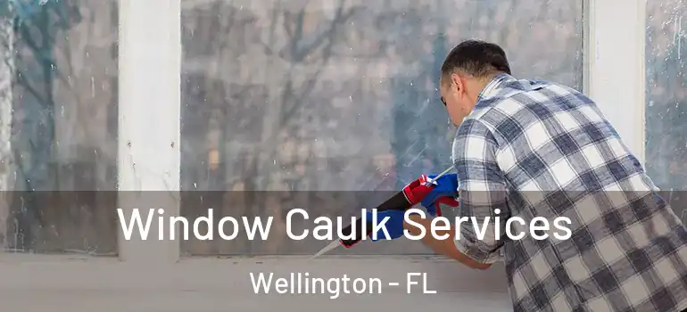  Window Caulk Services Wellington - FL