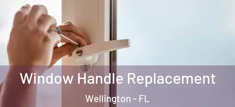  Window Handle Replacement Wellington - FL