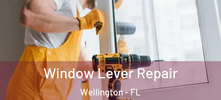  Window Lever Repair Wellington - FL