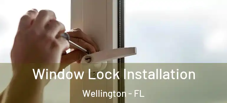  Window Lock Installation Wellington - FL